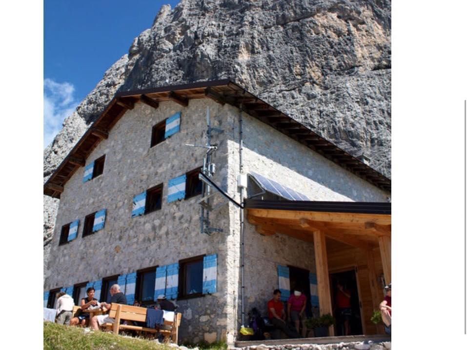 Rifugio Velo Della Madonna San Martino Di Castrozza Exterior foto